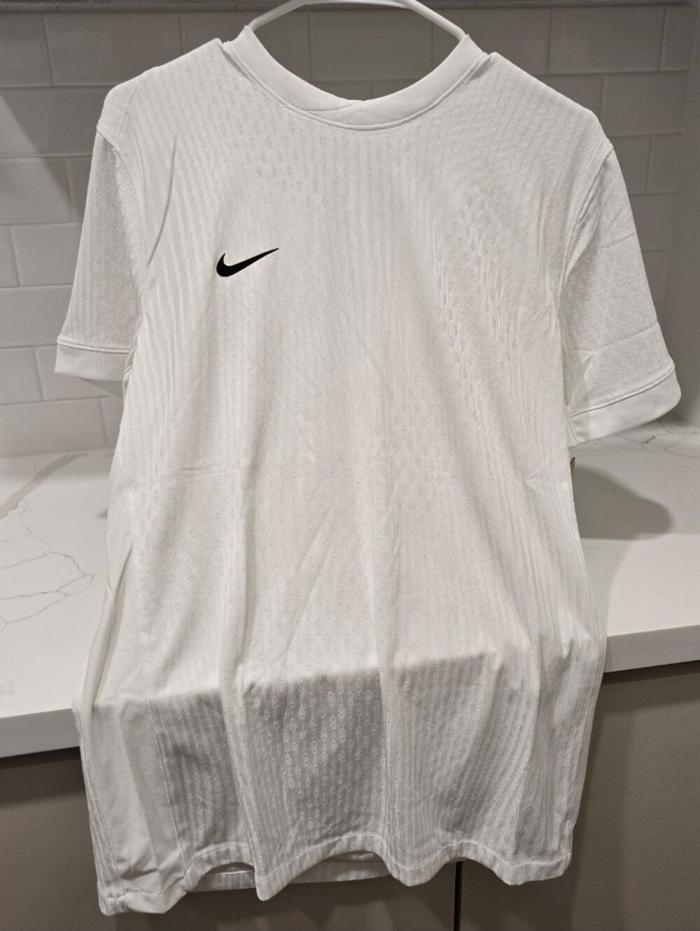 Men’s Sz S Nike Dri-fit Adv Vapor X Shirt Jersey FZ9273-101 White Soccer Futbol